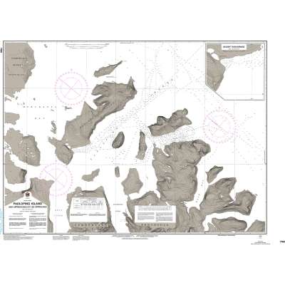 CHS Chart 7180: Padloping Island and Approaches/ et les Approches