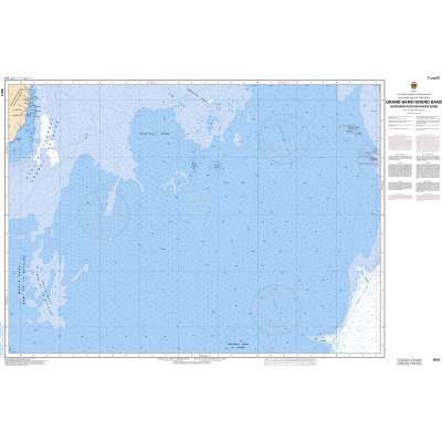 CHS Chart 8011: Grand Bank, Northern Portion/ Grand Banc, Partie Nord