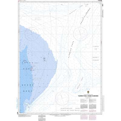 Atlantic Region Charts :CHS Chart 8012: Flemish Pass/Passe Flamande
