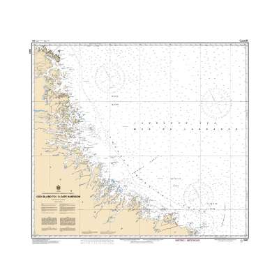 CHS Chart 8047: Cod Island to/à Cape Harrison