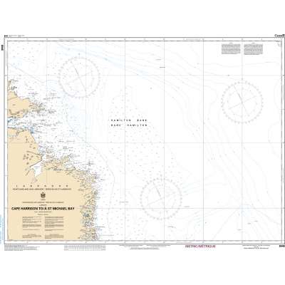 Atlantic Region Charts :CHS Chart 8048: Cape Harrison to/à St. Michael Bay