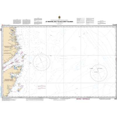 Atlantic Region Charts :CHS Chart 8049: St. Michael Bay to/aux Gray Islands