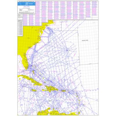 FAA Chart: Western Atlantic Route System Chart (Full Size)