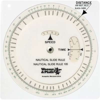 Nautical Slide Rule #105