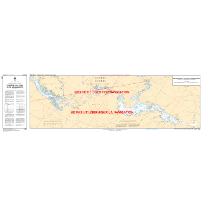 Central and Arctic Region Charts :CHS Chart 1552: Portage-du-Fort à/to Île Marcott