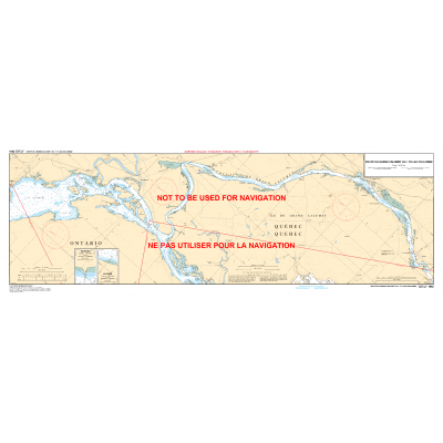 CHS Chart 1552: Portage-du-Fort à/to Île Marcott