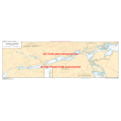 CHS Chart 1552: Portage-du-Fort à/to Île Marcott