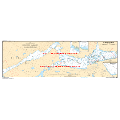 CHS Chart 1553: Île Marcotte à/to Rapides-des-Joachims