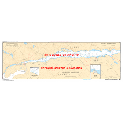 CHS Chart 1553: Île Marcotte à/to Rapides-des-Joachims