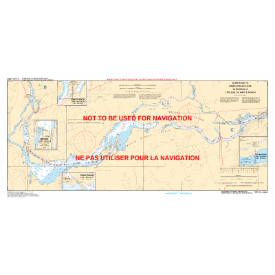 CHS Chart 2021: Murray Canal to Healey Falls Locks / Murray Canal aux Écluses de Healey Falls