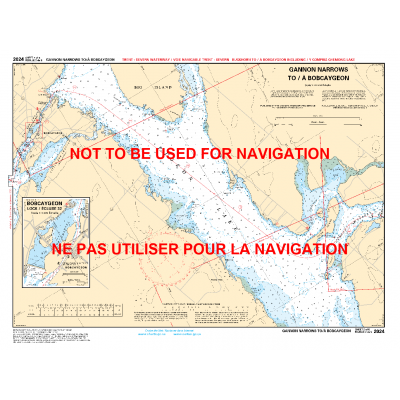 CHS Chart 2024: Buckhorn to/à Bobcaygeon including/y compris Chemong Lake