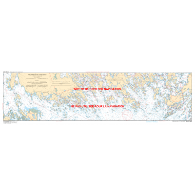 CHS Chart 2202: Port Severn to/à Parry Sound