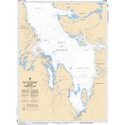 CHS Chart 7502: Gulf of Boothia and/et Committee Bay