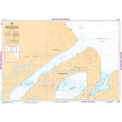 CHS Chart 7520: Prince of Wales Strait, Northern Portion/ Partie Nord