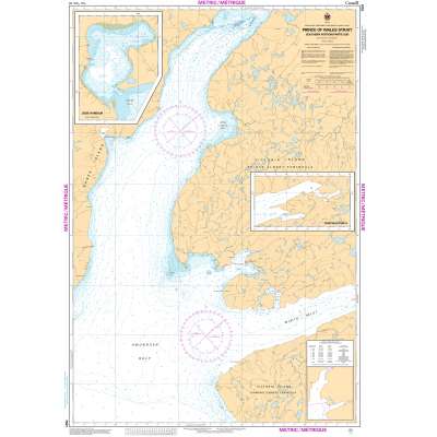 Central and Arctic Region Charts :CHS Chart 7521: Prince of Wales Strait, Southern Portion/ Partie Sud