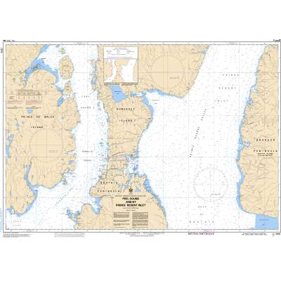 CHS Chart 7575: Peel Sound and/et Prince Regent Inlet