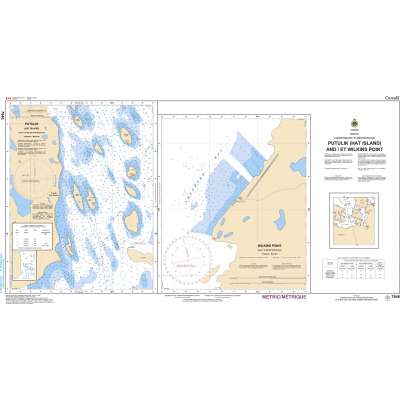 Central and Arctic Region Charts :CHS Chart 7646: McClintock Bay and/et Wilkins Point