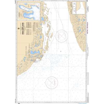 CHS Chart 7668: Prince Albert Sound, Western Portion/ Partie Ouest