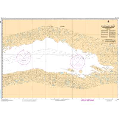 CHS Chart 7669: Prince Albert Sound Eastern Portion/Partie Est