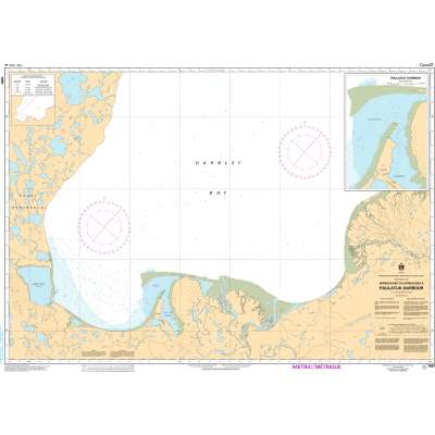 CHS Chart 7687: Approaches to/Approches à Paulatuk Harbour