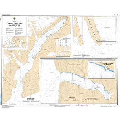 CHS Chart 7920: Tanquary,Slidee and Glacier Fiords