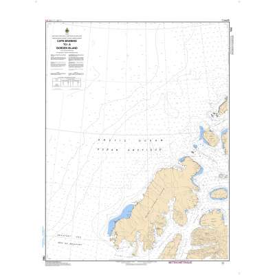 Central and Arctic Region Charts :CHS Chart 7952: Cape Manning to Borden Island