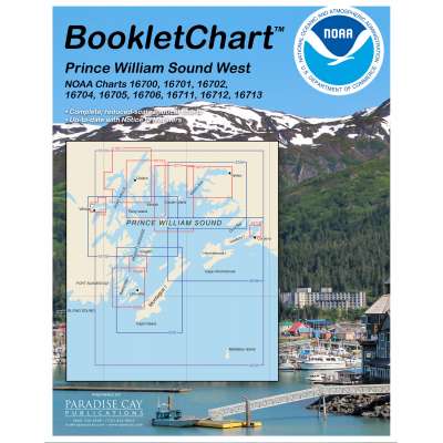 Alaska NOAA Charts :Prince William Sound BookletChart (West)