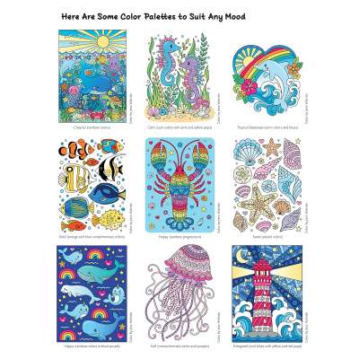 Notebook Doodles Happy Ocean: Coloring & Activity Book