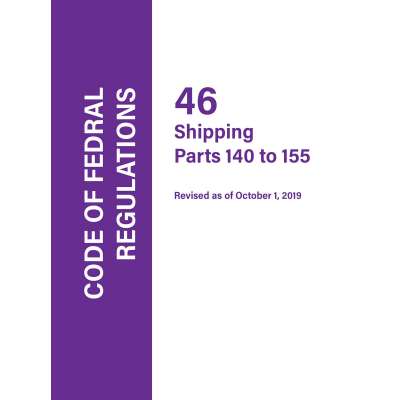 Code of Federal Regulations CFR 46