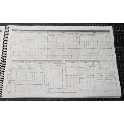 Engineers Log Book - 62 day (11x17 spiral-bound)