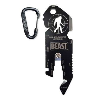 Bigfoot Metal Art :BEAST (Bigfoot Expedition and Survival Tool) - Bigfoot Gift