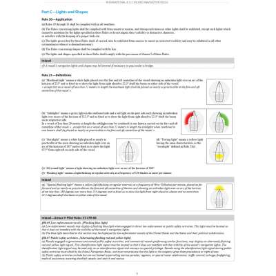 International & U.S. Inland Navigation Rules - 8.5 x 11": Amalgamated Gov't Version