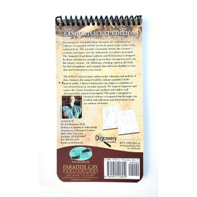 Sasquatch Expedition Log Book