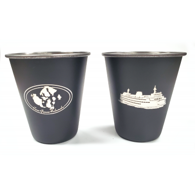 San Juan Islands Stainless Steel Shotglass