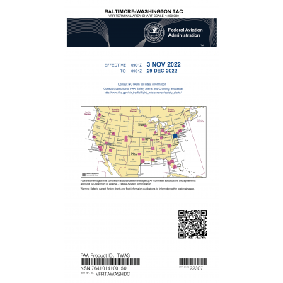 Terminal Area Charts (TAC) :FAA Chart: VFR TAC BALTIMORE-WASHINGTON