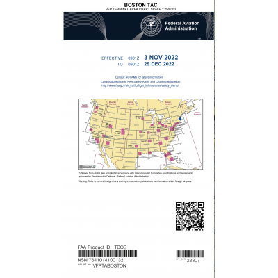 FAA Chart: VFR TAC BOSTON