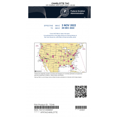 FAA Chart: VFR TAC CHARLOTTE