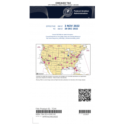 FAA Chart: VFR TAC CHICAGO