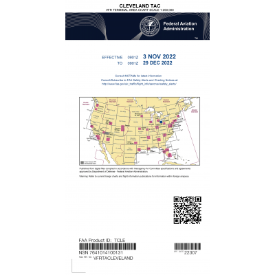 FAA Chart: VFR TAC CLEVELAND