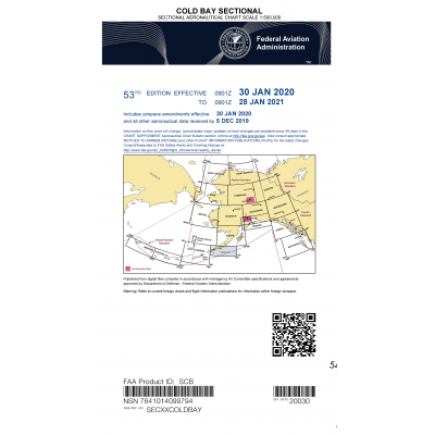 FAA Chart: VFR Sectional COLD BAY