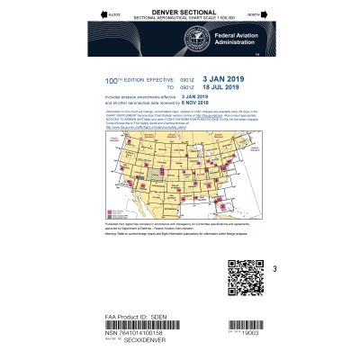 FAA Chart:  VFR Sectional DENVER