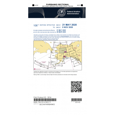 FAA Chart: VFR Sectional FAIRBANKS
