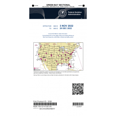 FAA Chart:  VFR Sectional GREEN BAY