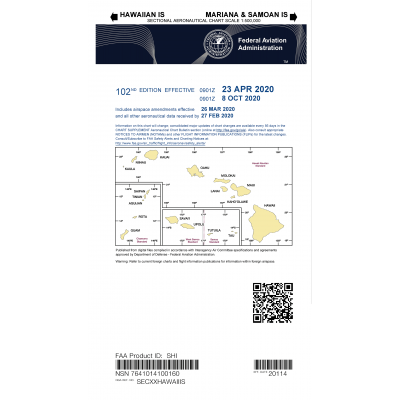 FAA Chart:  VFR Sectional HAWAIIAN ISLANDS