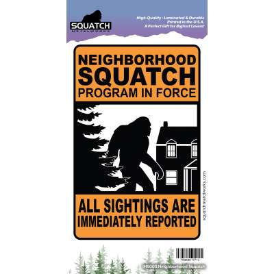 Neighborhood Squatch STICKER (10 PACK)