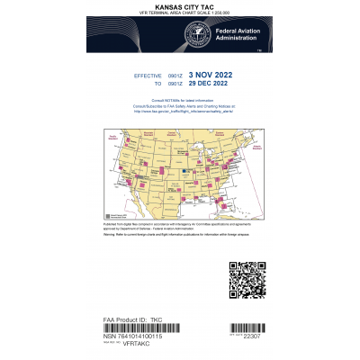 FAA Chart:  VFR TAC KANSAS CITY