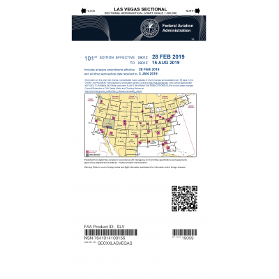 FAA Chart:  VFR Sectional LAS VEGAS
