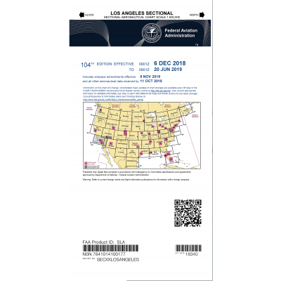 FAA Chart:  VFR Sectional LOS ANGELES