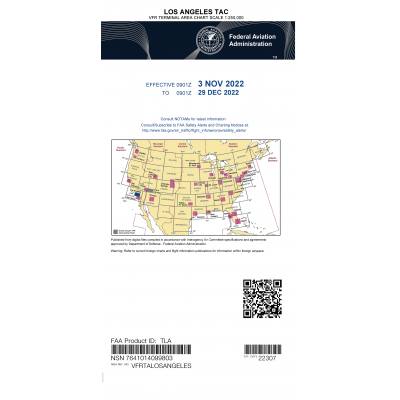 FAA Chart:  VFR TAC LOS ANGELES