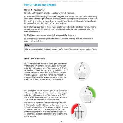 International & U.S. Inland Navigation Rules - Enhanced Amalgamated Version